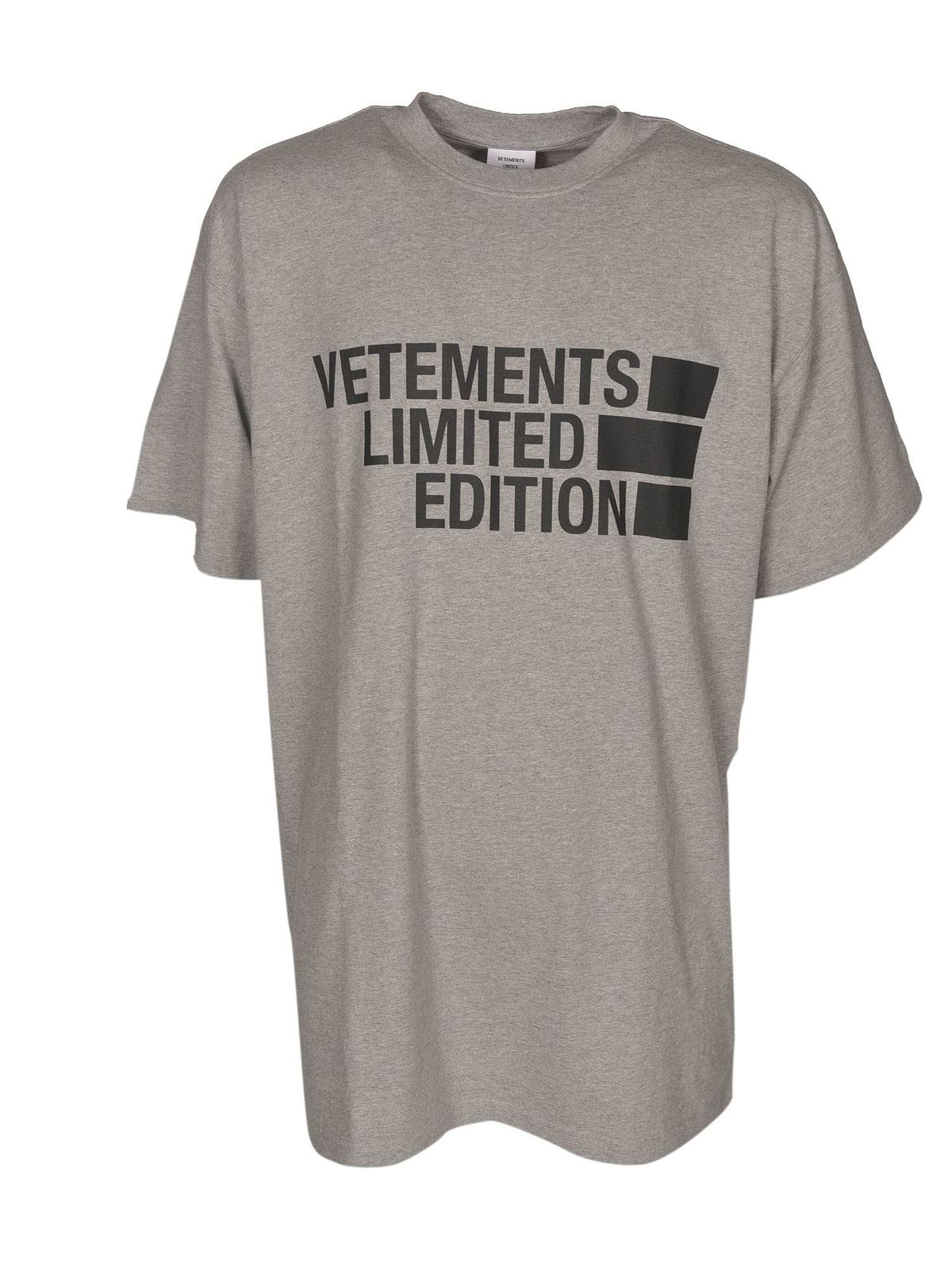Vetements Logo t-shirt in gray - Grey - Women|UE51TR810GGREY
