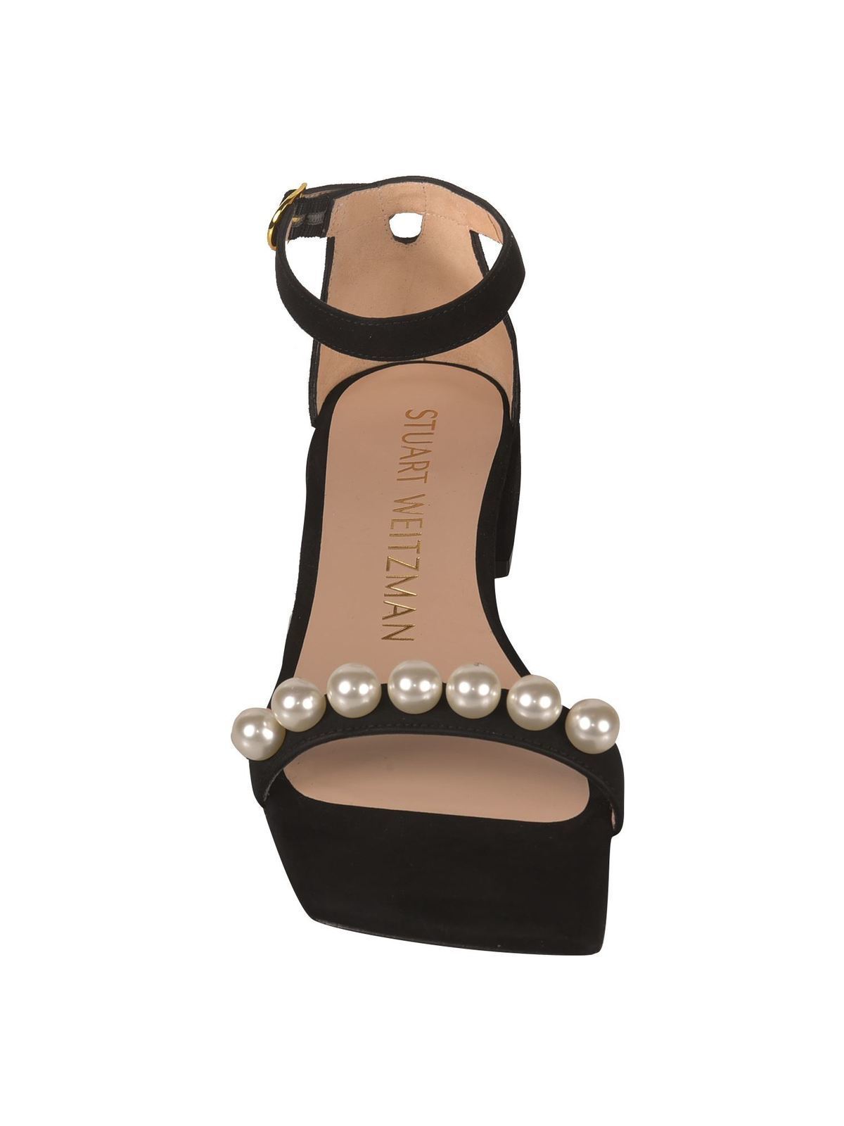Stuart Weitzman サンダル - Nudist June Square Pearls