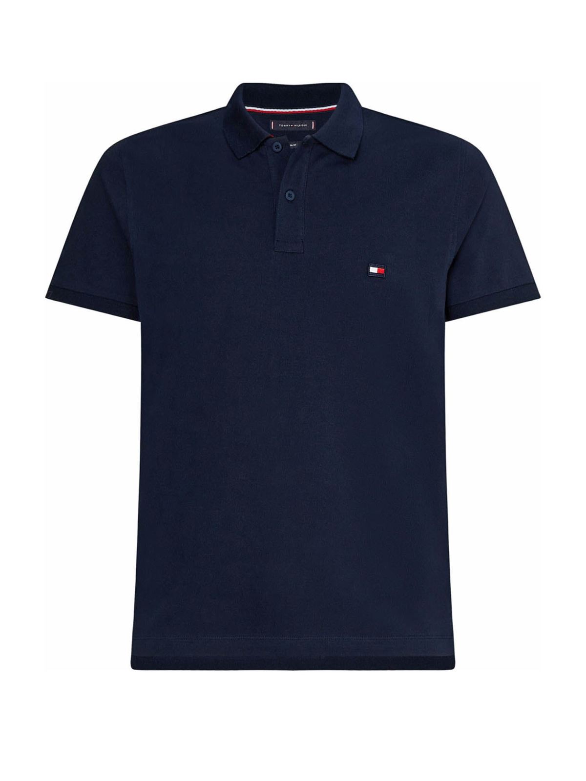 privacy Zee Tijdreeksen Polo shirts Tommy Hilfiger - Slim fit polo shirt in blue - MW0MW17793DW5