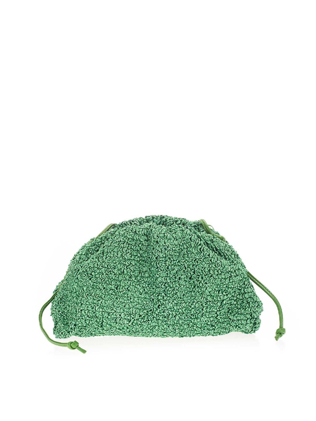 Bottega Veneta The Pouch Mini bag in Parakeet color|585852V0SR13711