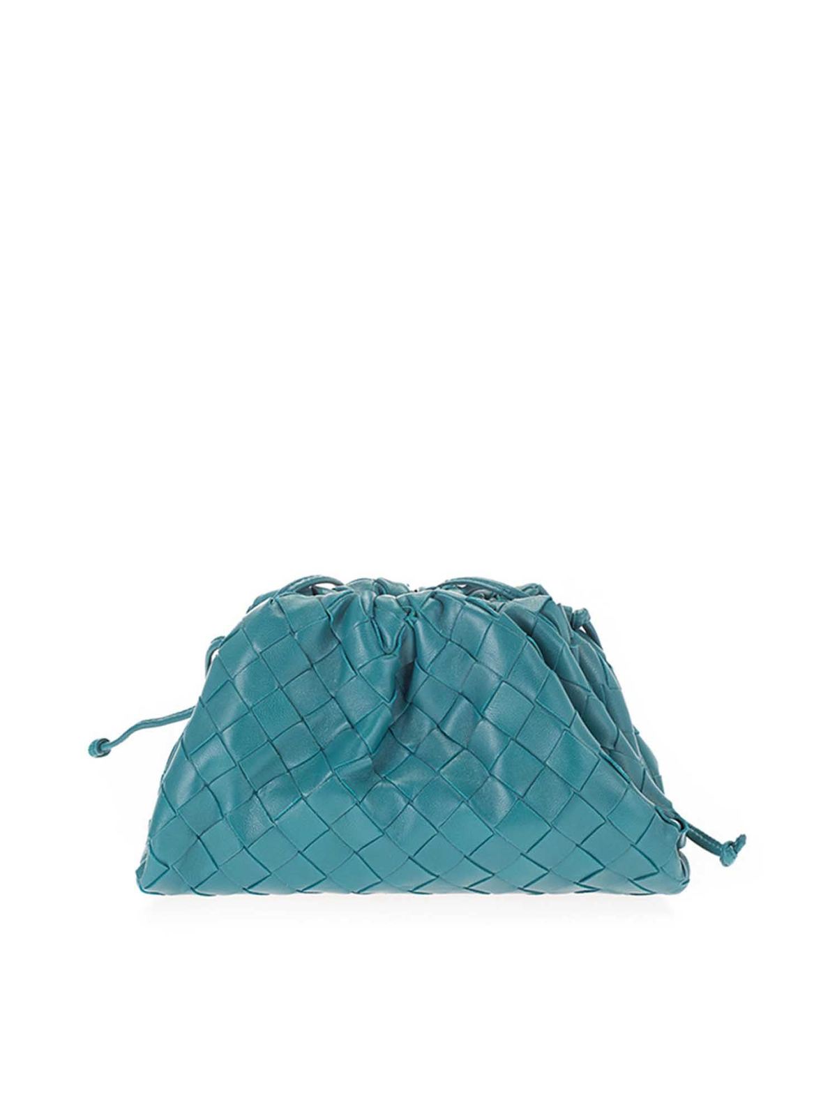 Clutches Bottega Veneta - The Mini Pouch bag in Mallard color