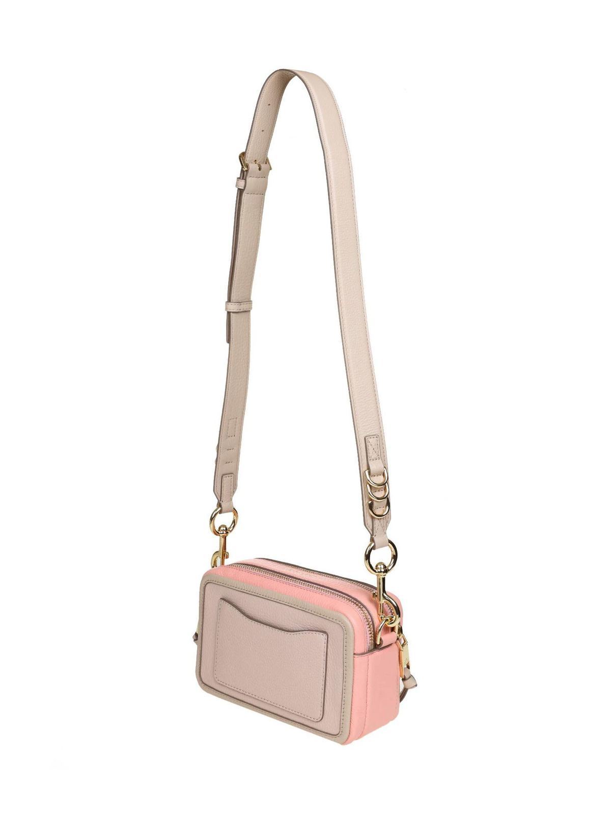 Cross body bags Marc Jacobs - Softshot crossbody bag in Apricot Beige color  - H109L01SP21272