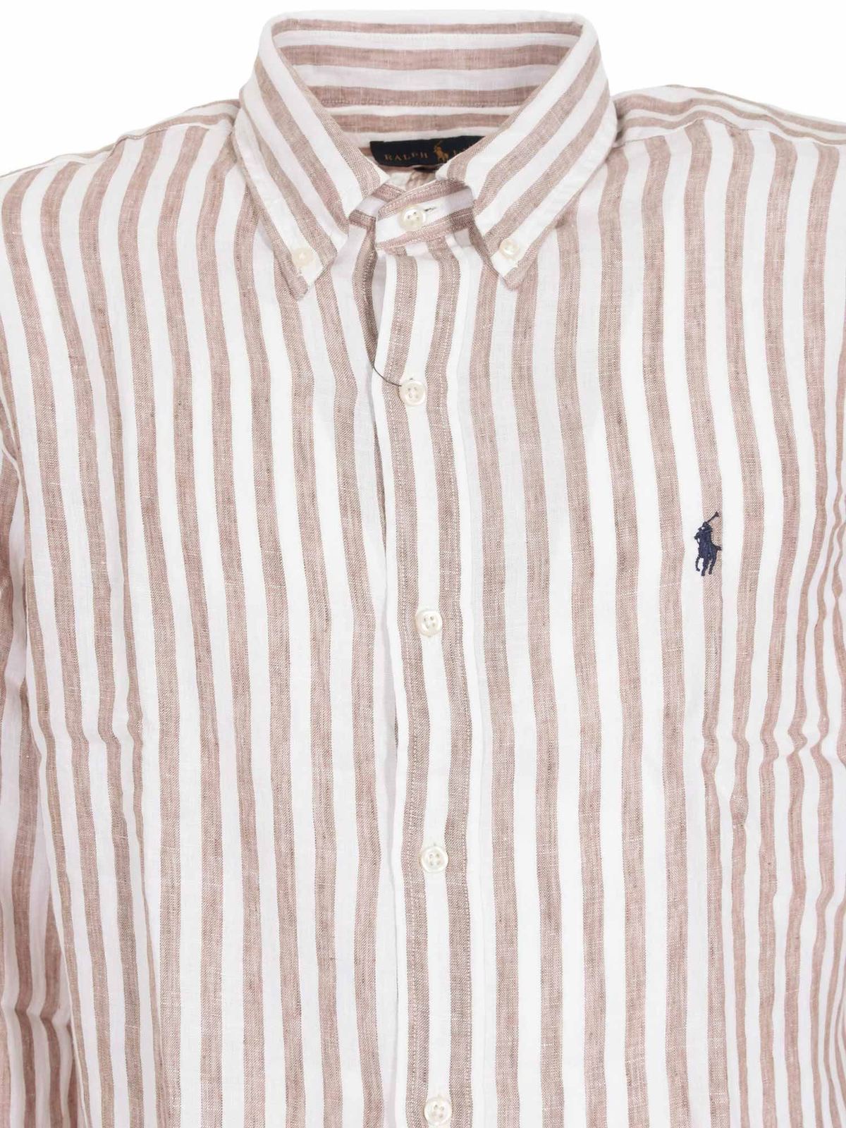 Shop Polo Ralph Lauren Camisa - Marrón In Brown