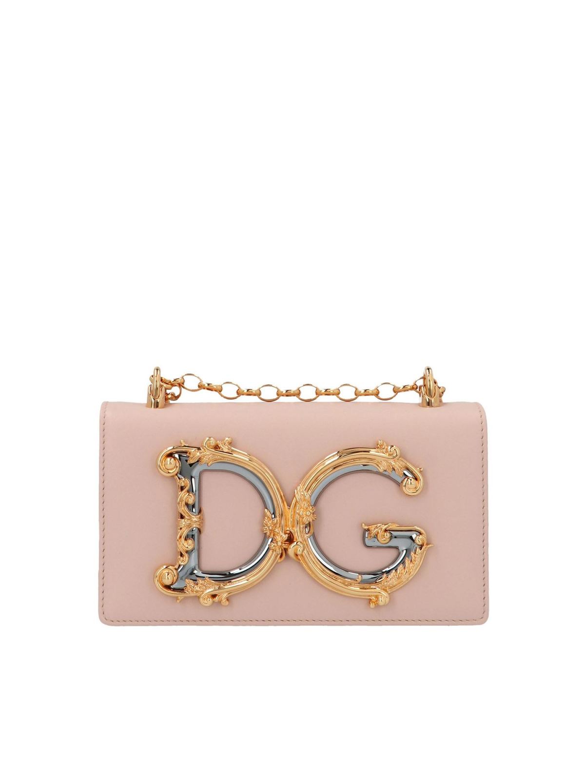 Dolce & Gabbana Bolsa Bandolera - Dg Mini In Rosado