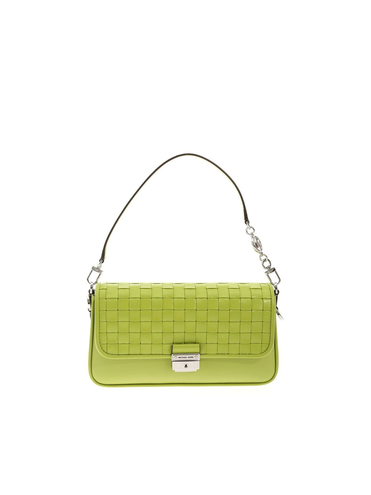 Cross body bags Michael Kors - Braided flap bag in lime green -  30S1S2BL1T763