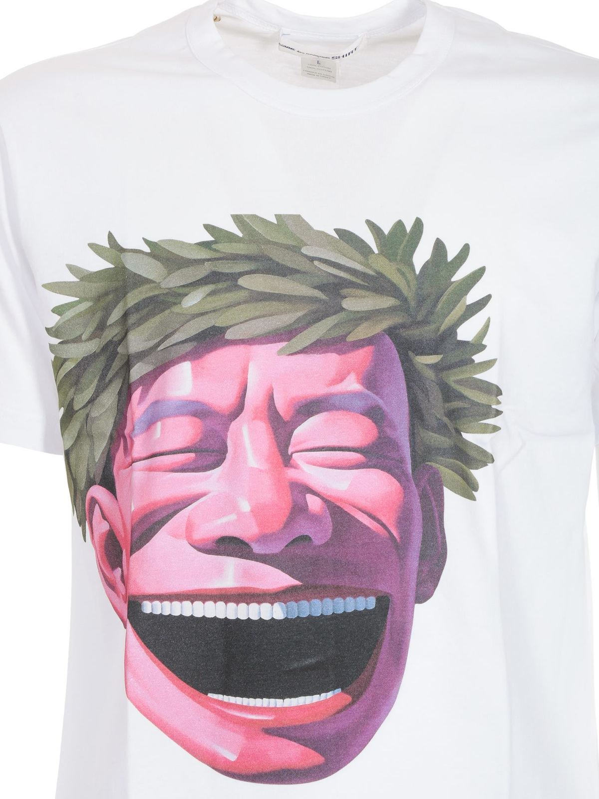 COMME des GARCONS SHIRT YUE MINJUN 7分袖T Comme Des Garcons SHIRT YUE MINJUN SHORT SLEEVE T-SHIRT