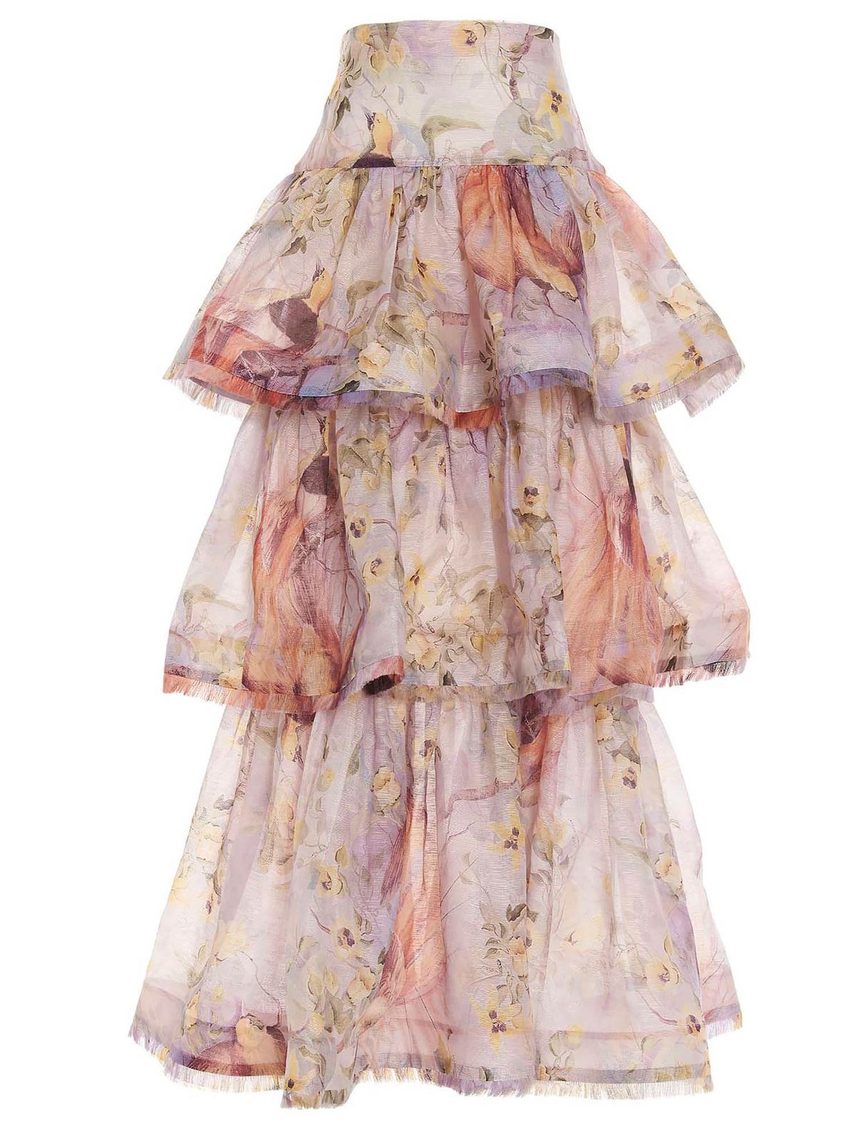 Zimmermann Botanica skirt in multicolor - Women | 1061SBOTBRDPA