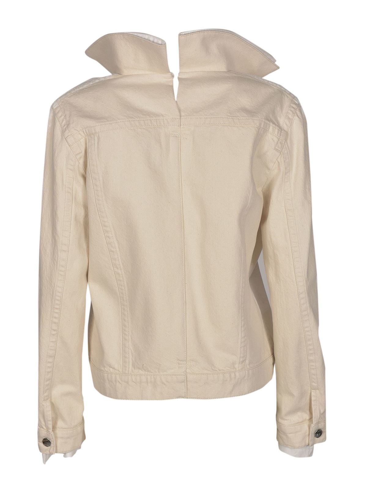 Marni デニムジャケット - ベージュ|GIJD0157U7USCR41PTW08