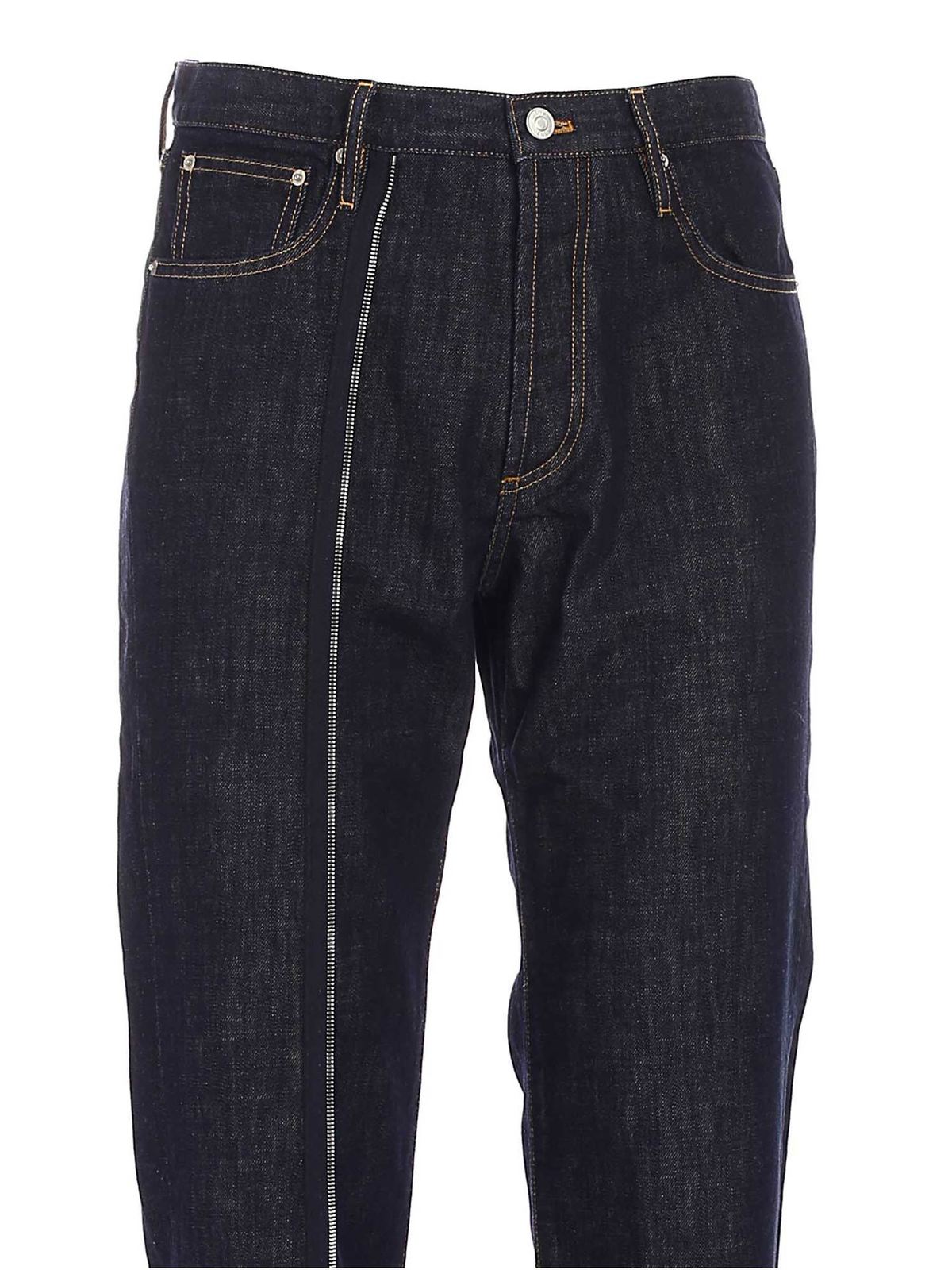 Kenzo Apron pants jeans in blue - Blue - Men|FB55MDP349EE76