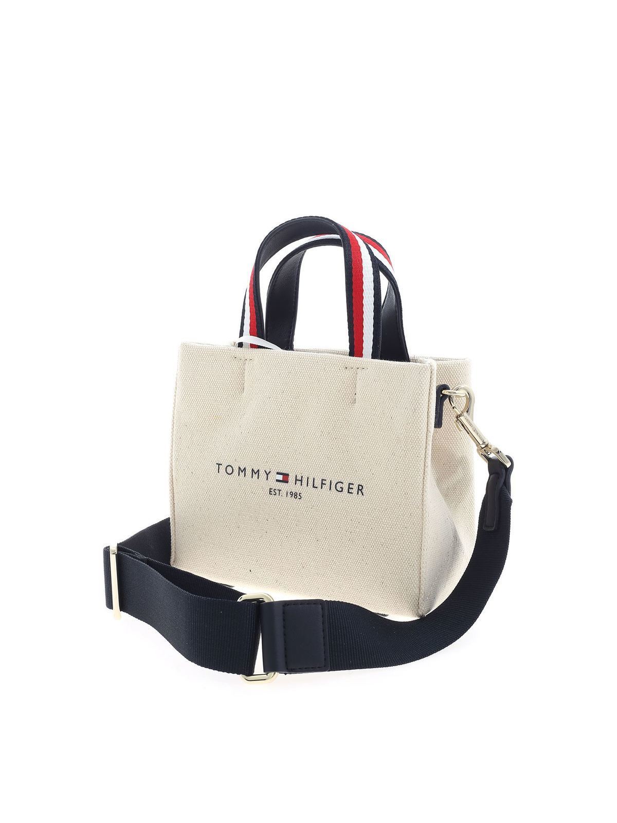 Totes Tommy Hilfiger - Logo handbag in AW0AW09976ACK