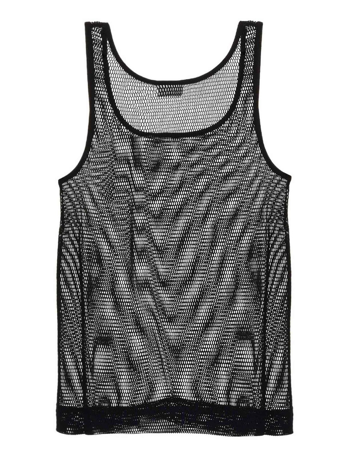 Halk tank top in black