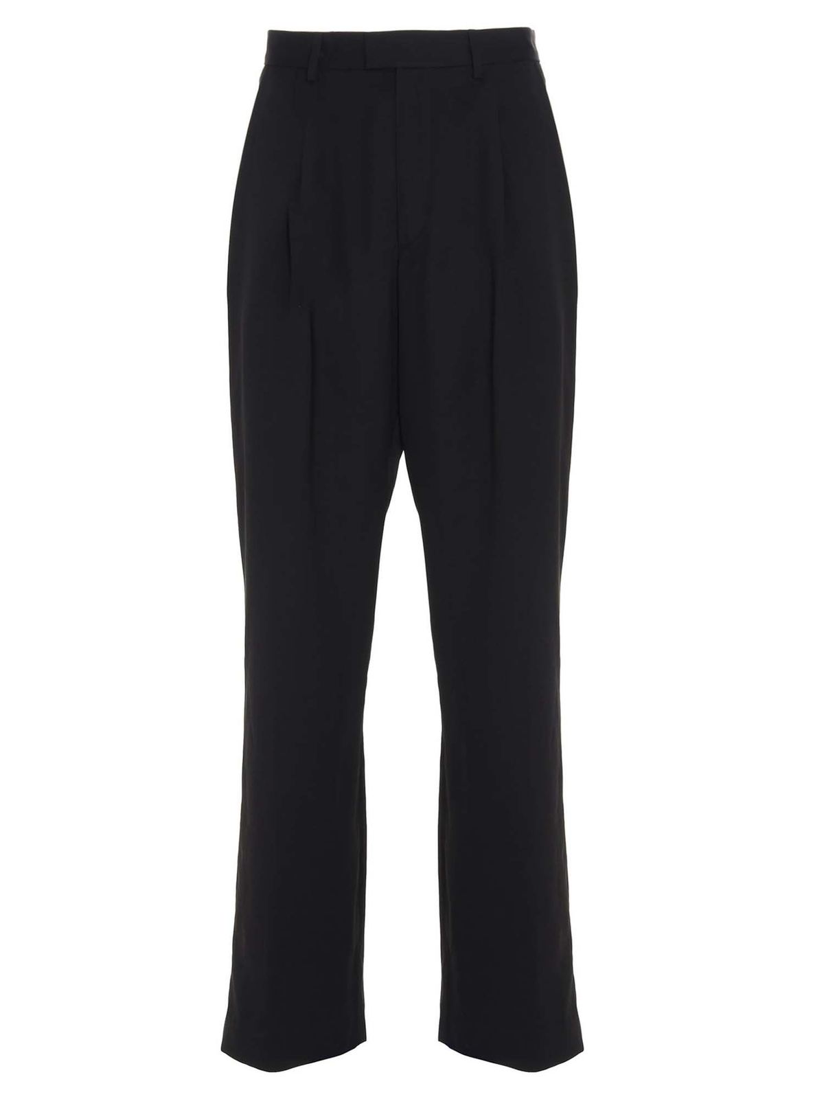 パンツ DRIES VAN NOTEN 21SS PAX PANTS BLACK 44 Dries Van Noten Pax pants in black - Black - Men|211209242119900