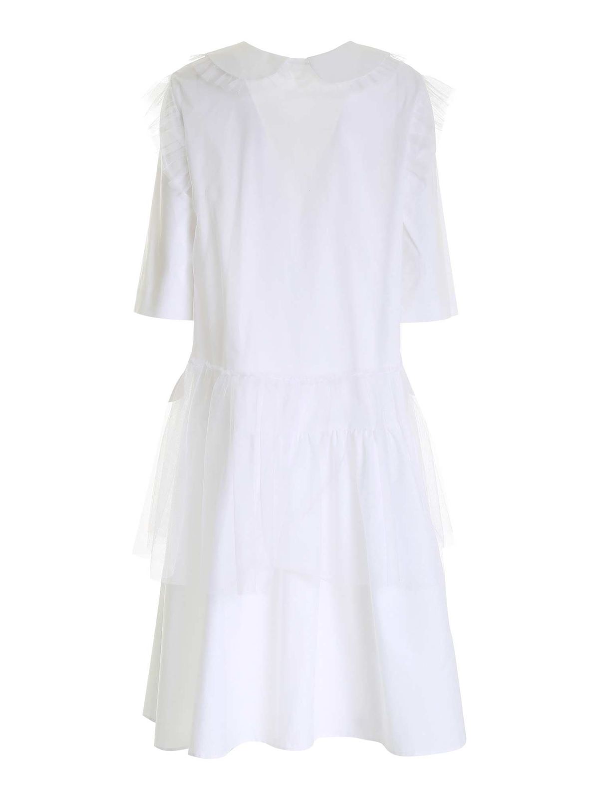 Shop Vivetta Vestido Midi - Blanco In White