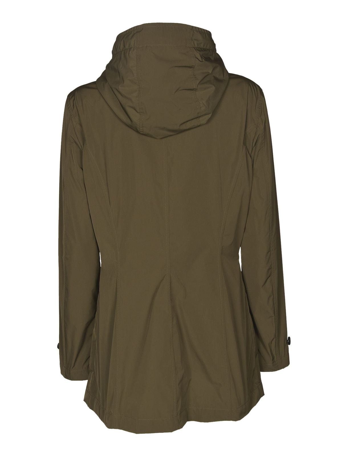 Woolrich Summer Parka in Army Olive CFWWOU0404FRUT05736291