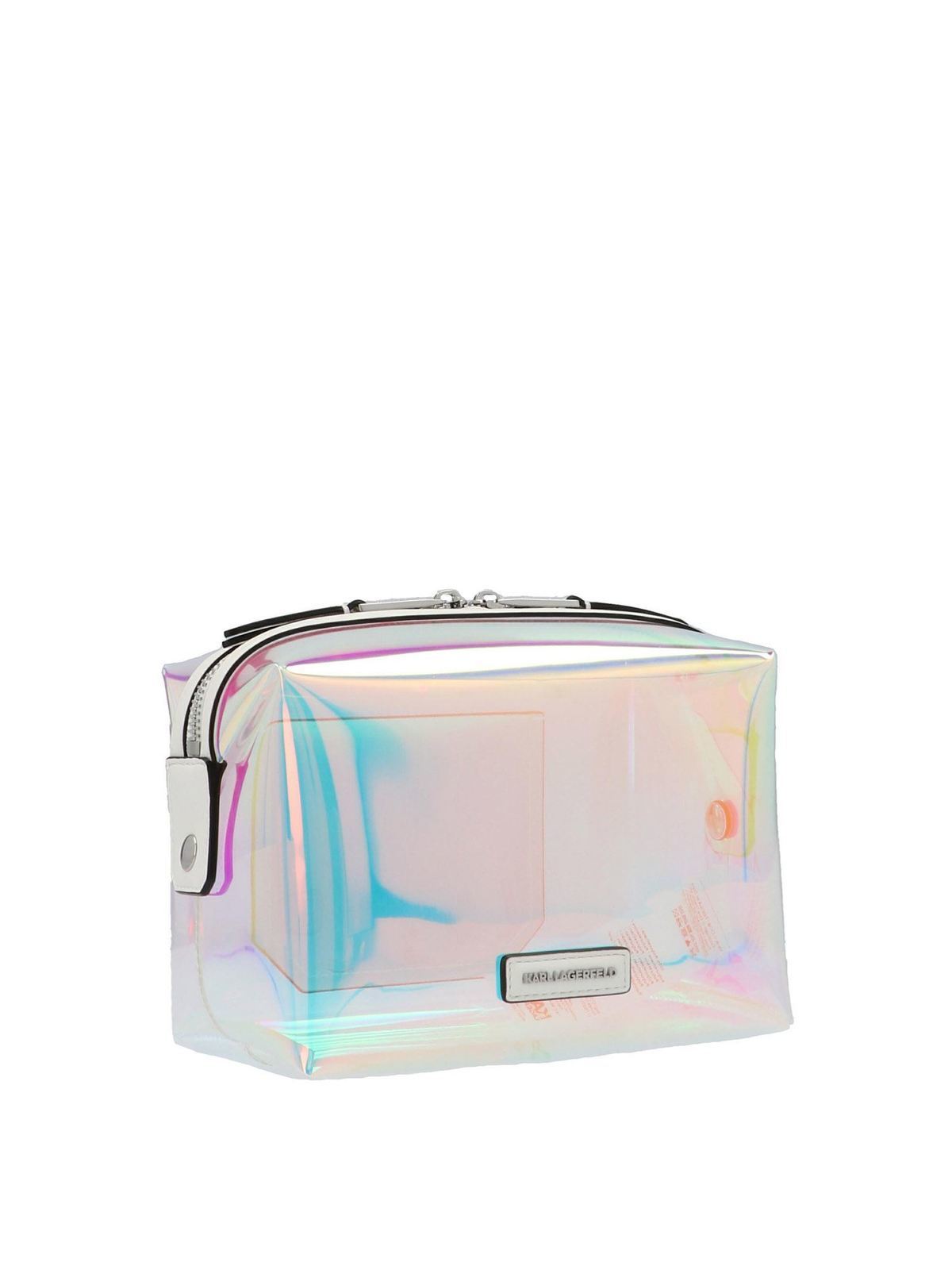 Karl Lagerfeld Pochette in pvc iridescente Nessuno 211W3211901 - Main Image