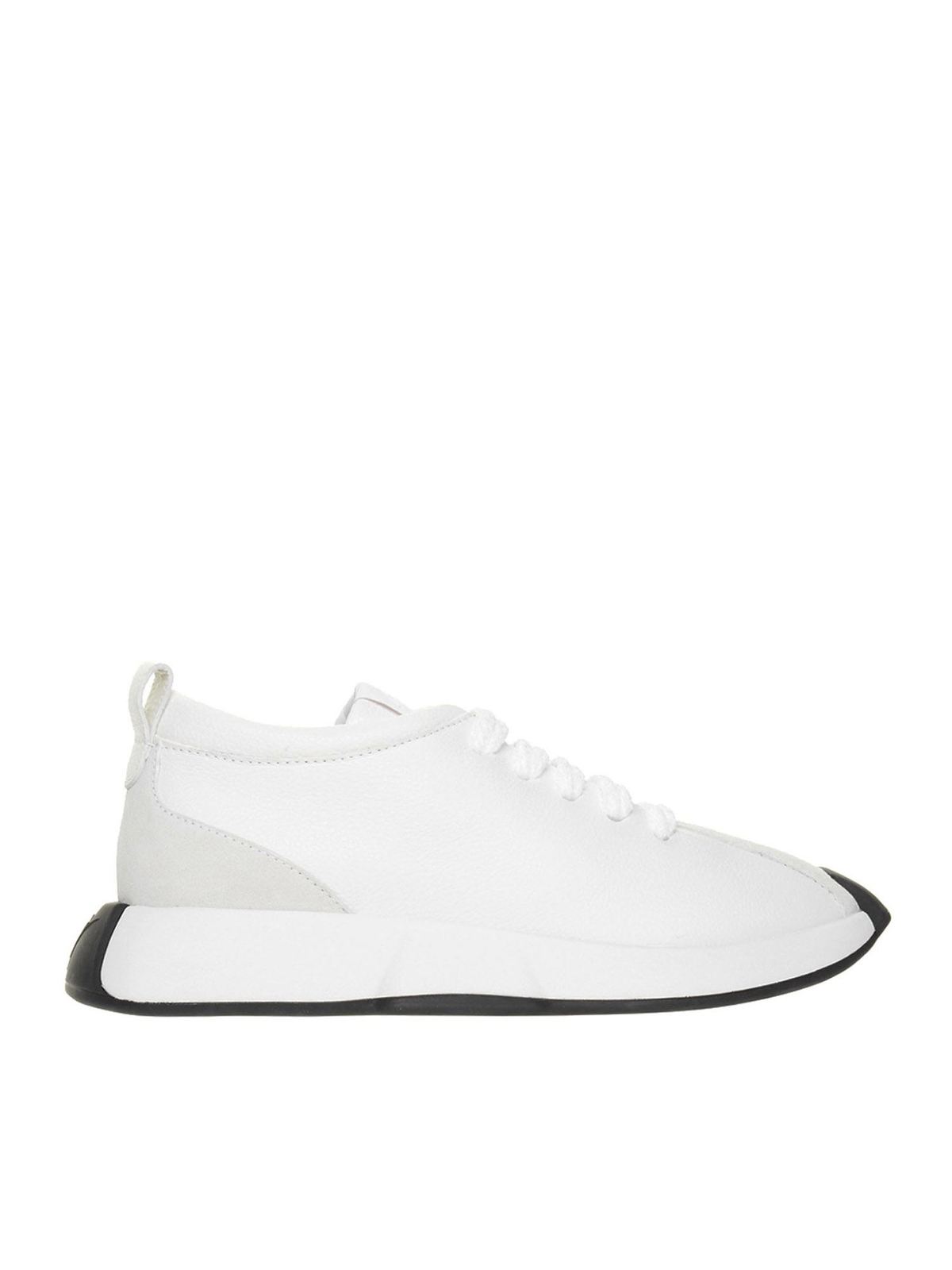 Giuseppe zanotti store white trainers