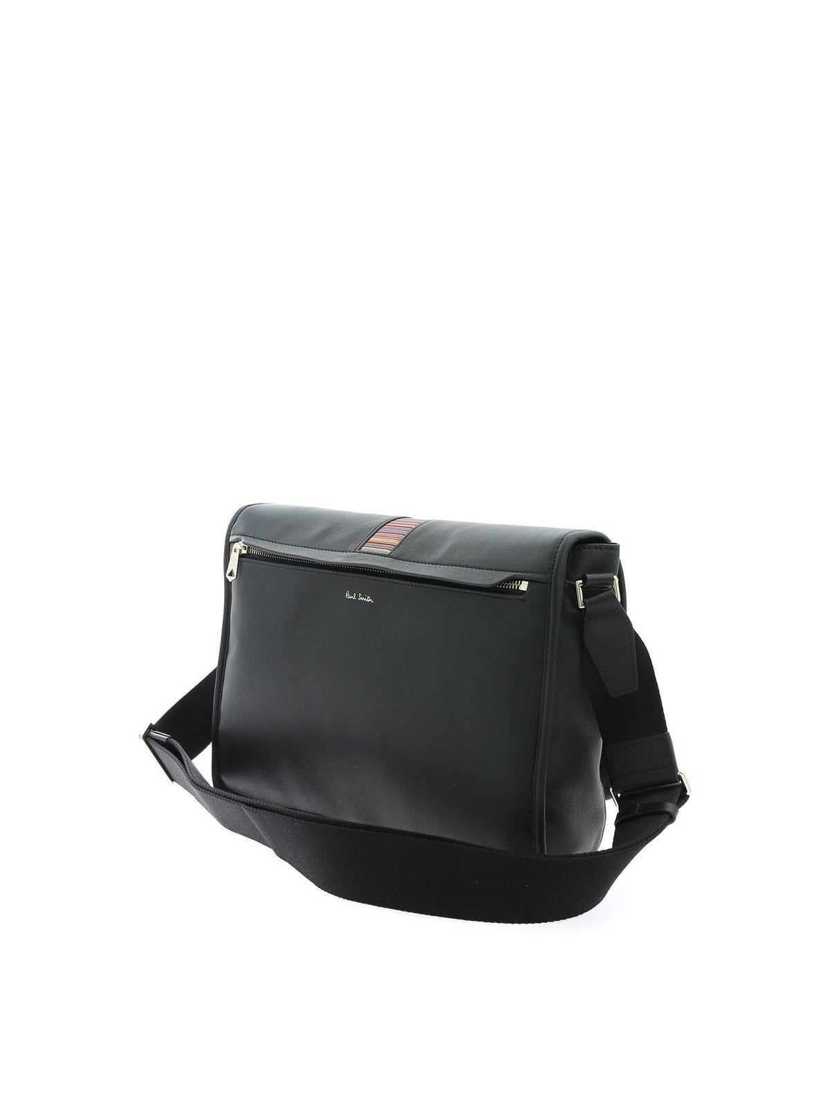 Cross body bags Paul Smith - Contrasting insert shoulder bag in black -  M1A6605AMULTI79