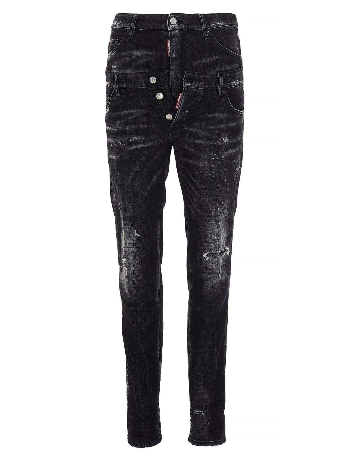 Dsquared2 Twin Pack jeans in black - Black|S74LB0877S30357900