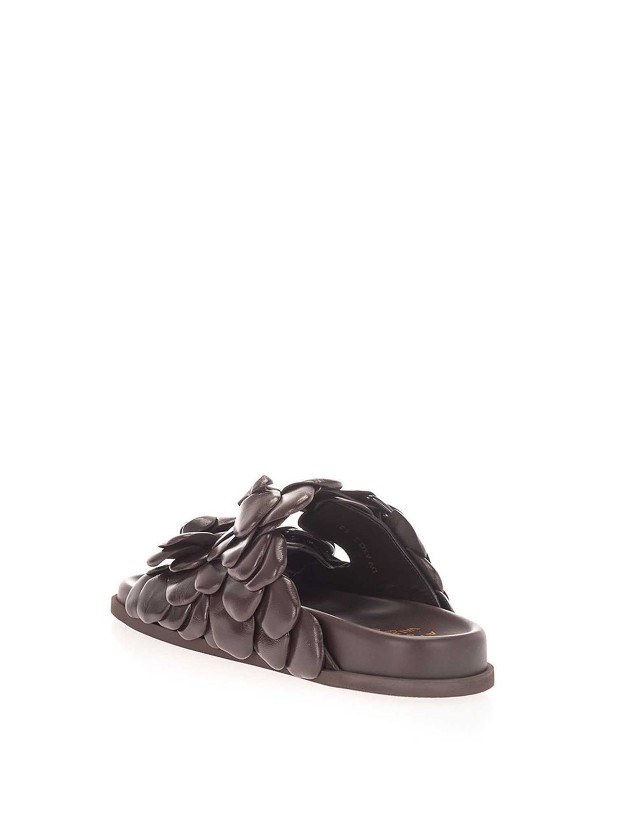 靴 VALENTINO GARAVANI ATELIER03 VALENTINO GARAVANI Metallic Kidskin Atelier 03 Rose Edition
