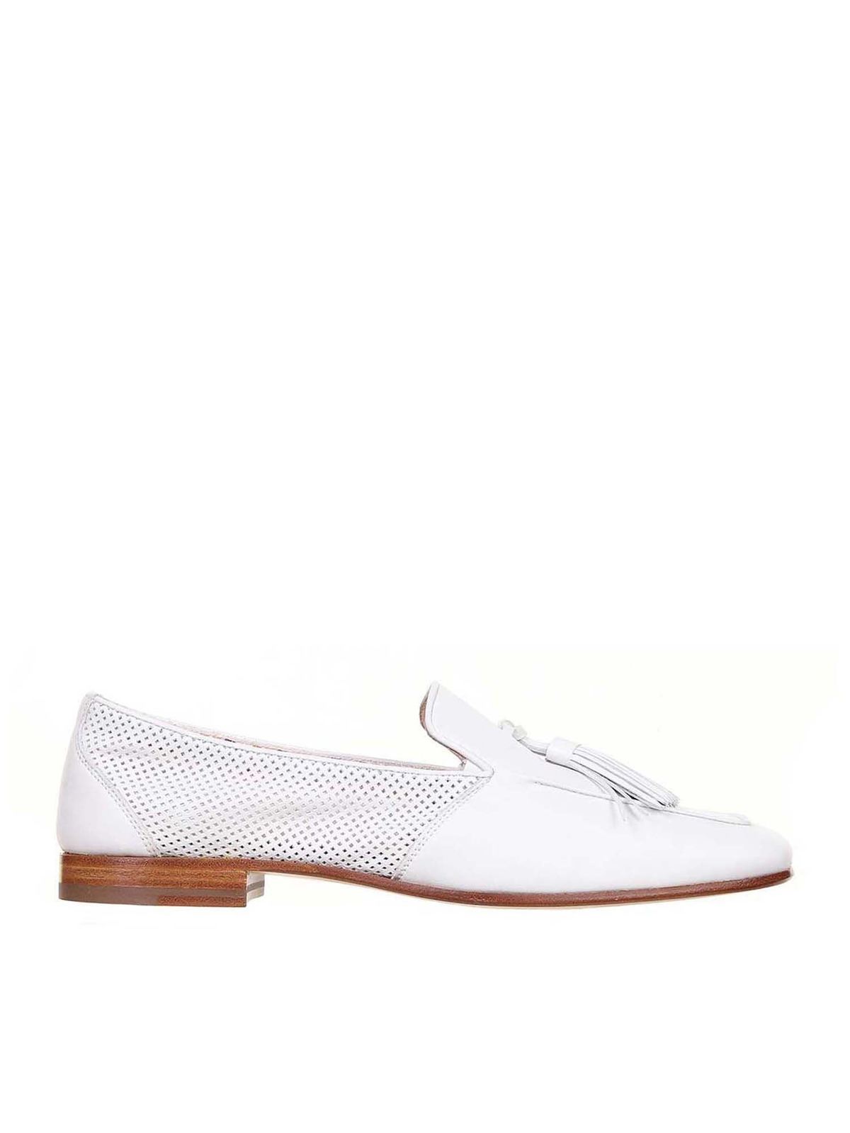 Fratelli Rossetti ローファー - 白|70136PL82658 | THEBS