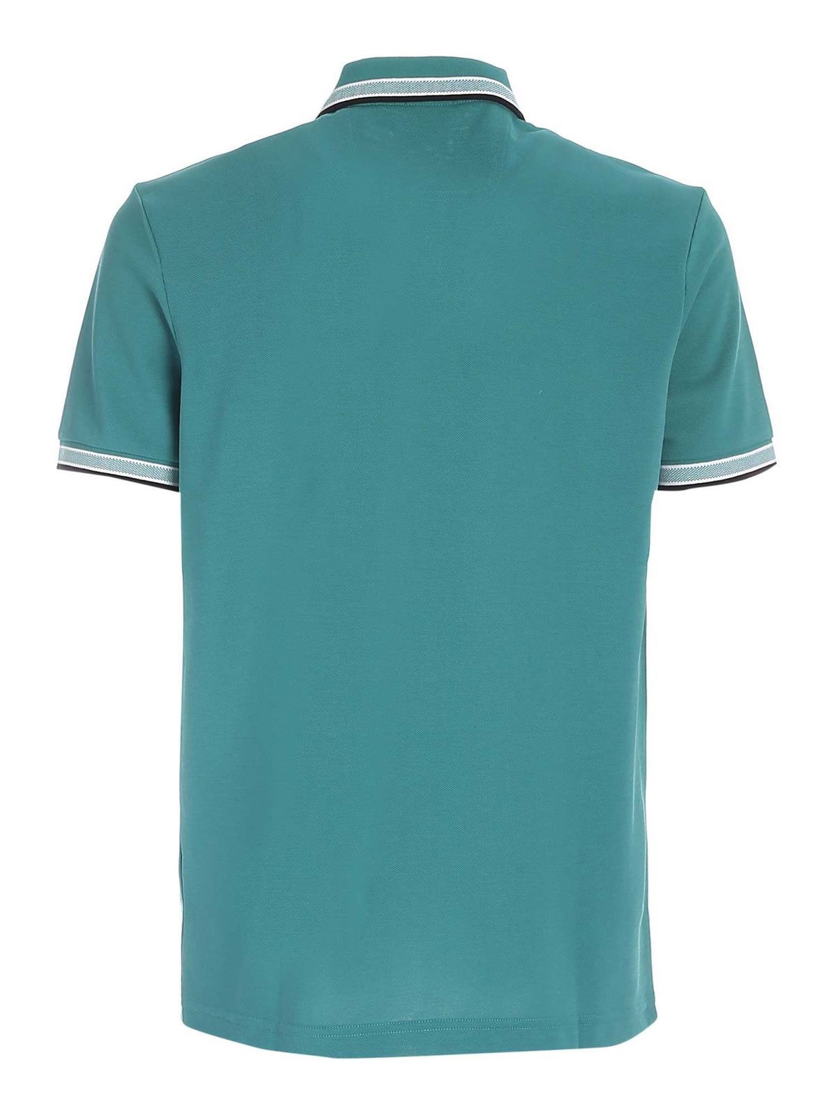 Polo shirts Hugo Boss - piqué polo shirt in green - 50398302447