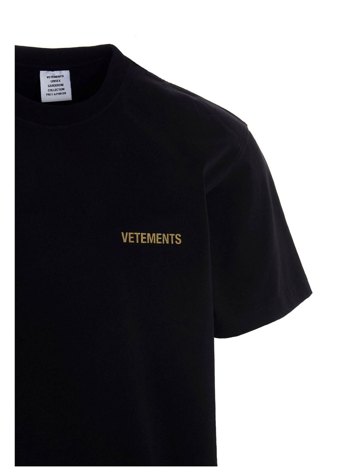 Iconic logo T shirt in black