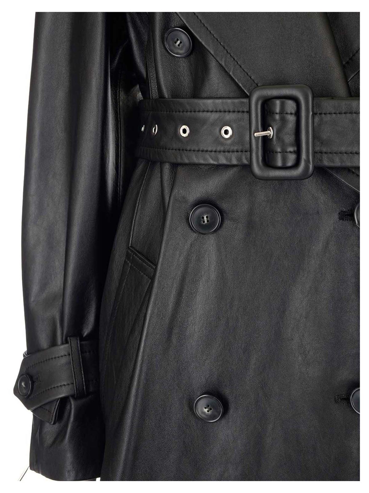 Max Mara トレンチコート - 黒|24760119600005001 | THEBS