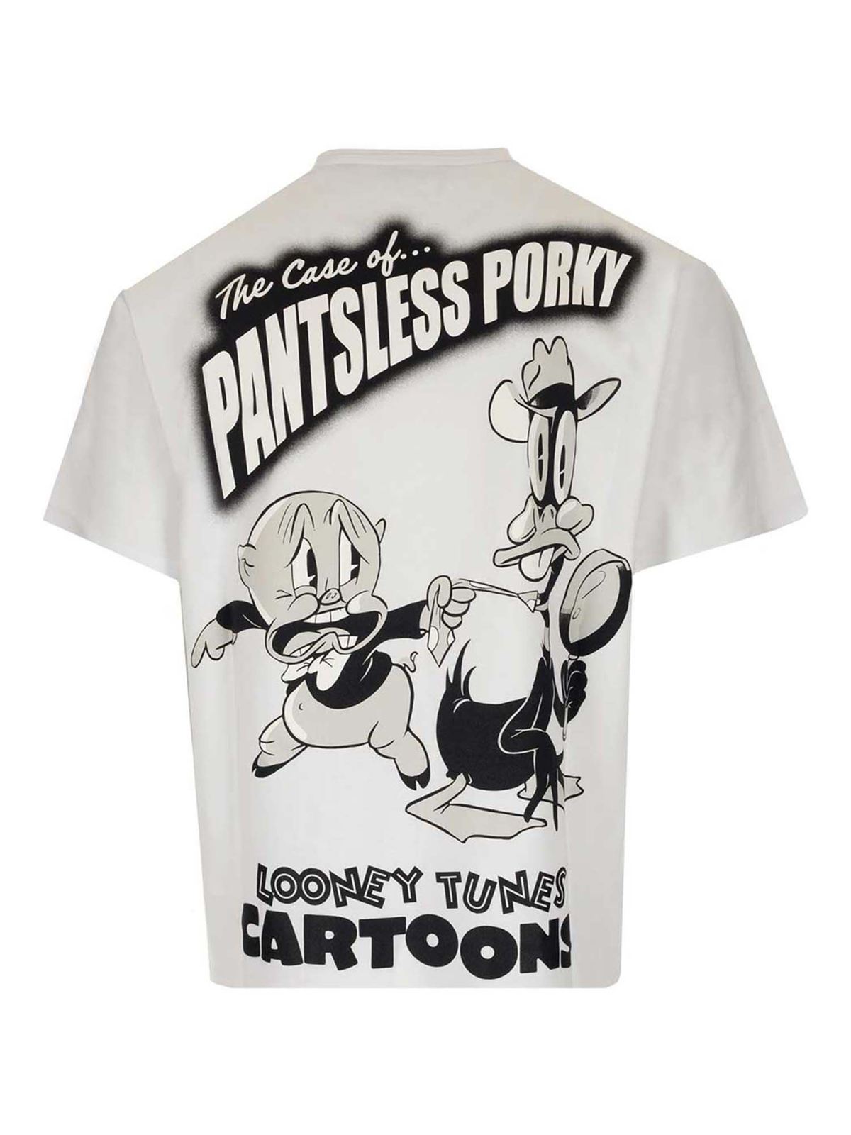 Shop Gcds Looney Tunes T-shirt In White