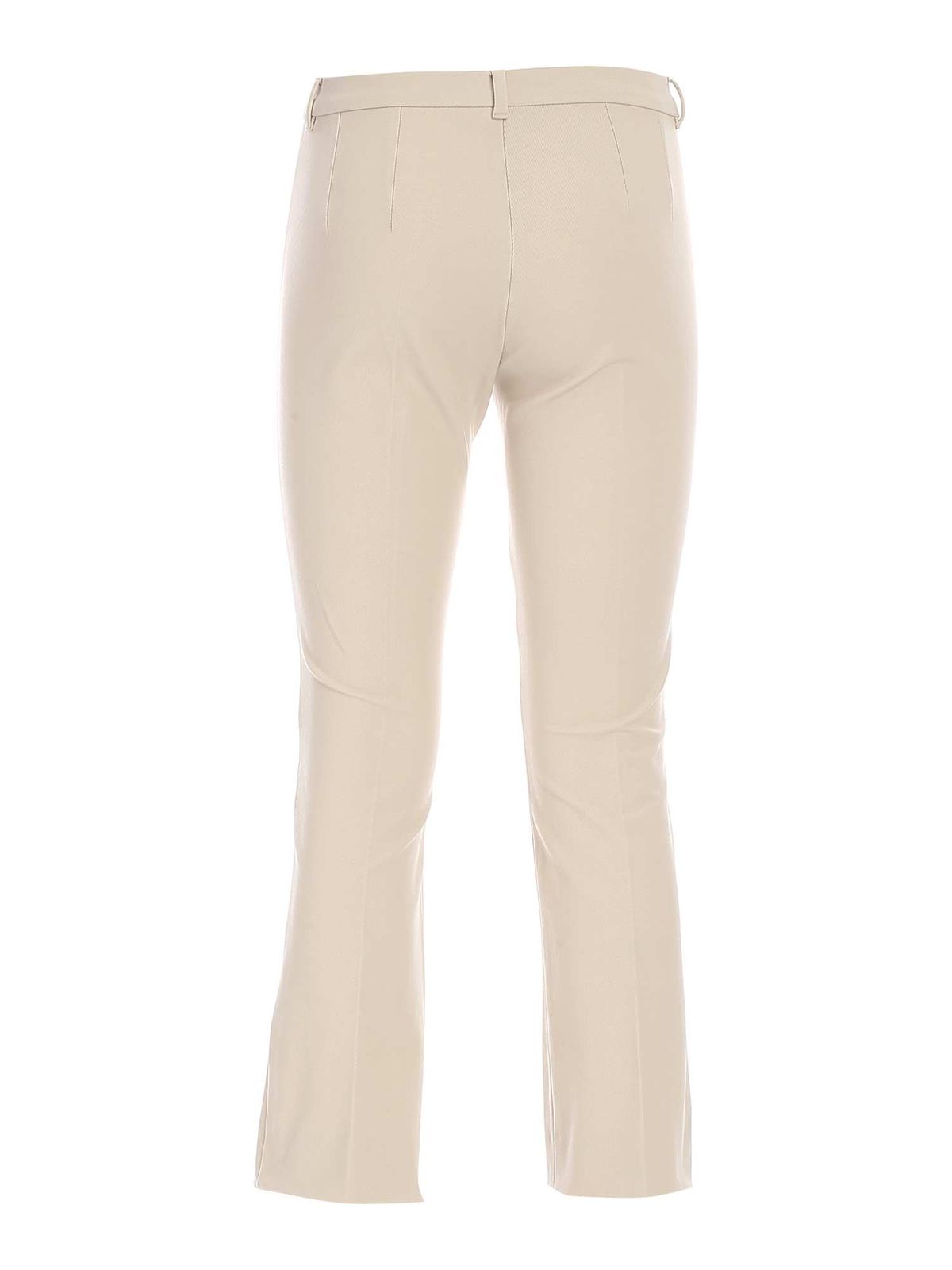 【送料&関税込】'S Max Mara Ecru Umanita Trousers S Max Mara Ecru Umanita Trousers | italist