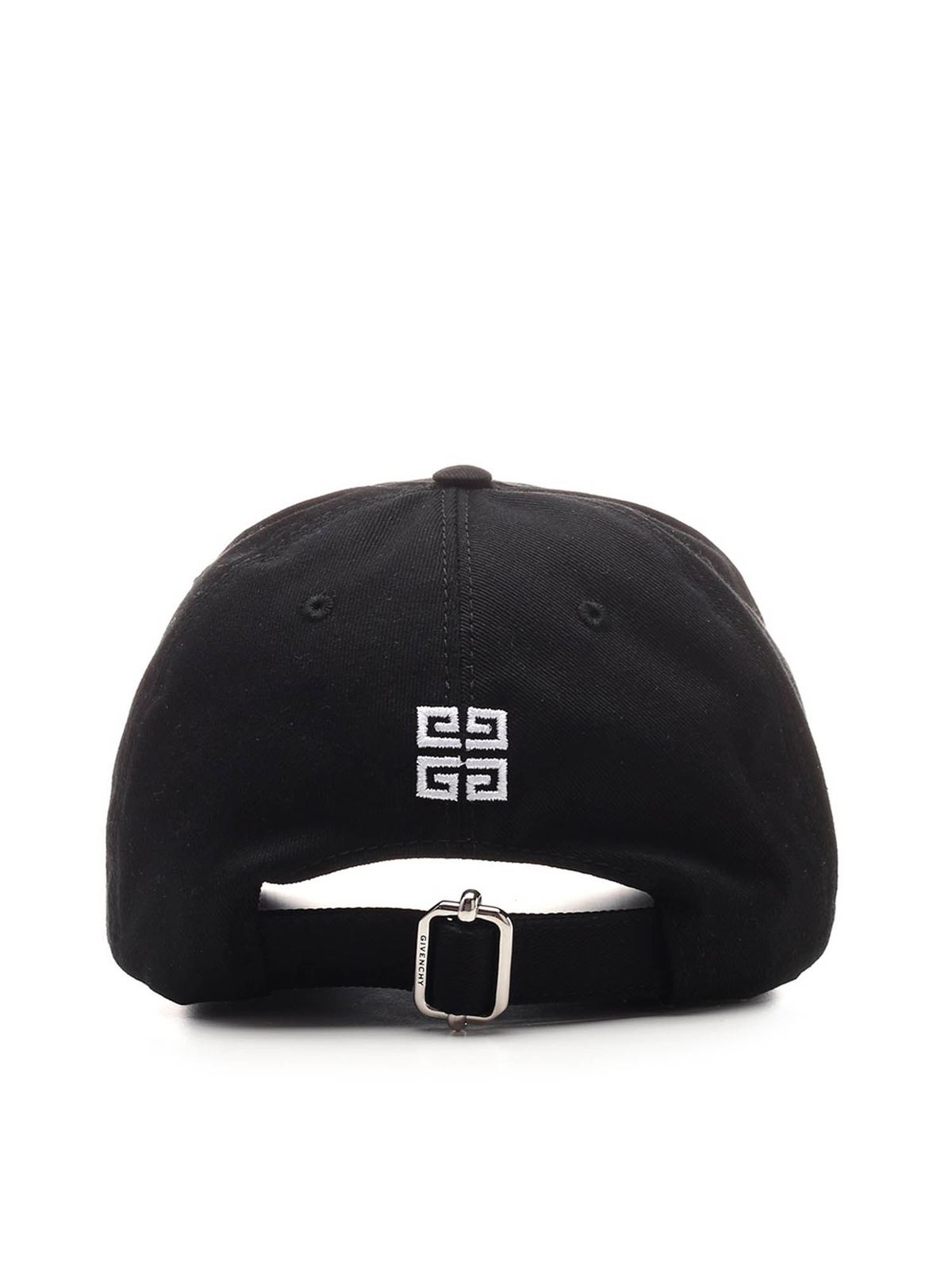 Shop Givenchy Signature Baseball Cap In Black In Negro