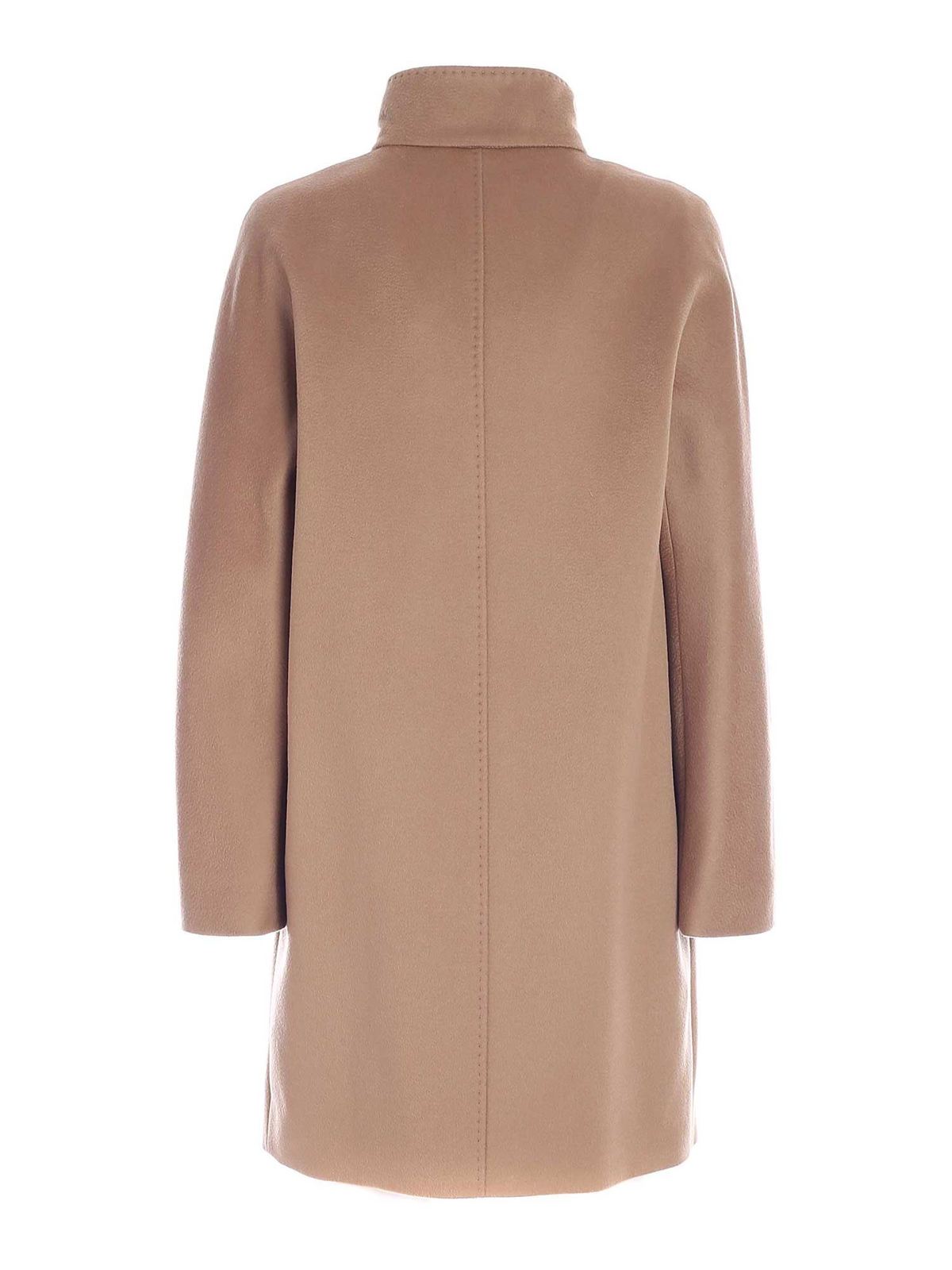 Max Mara Studio Colle coat in beige - Beige | 60161219000006