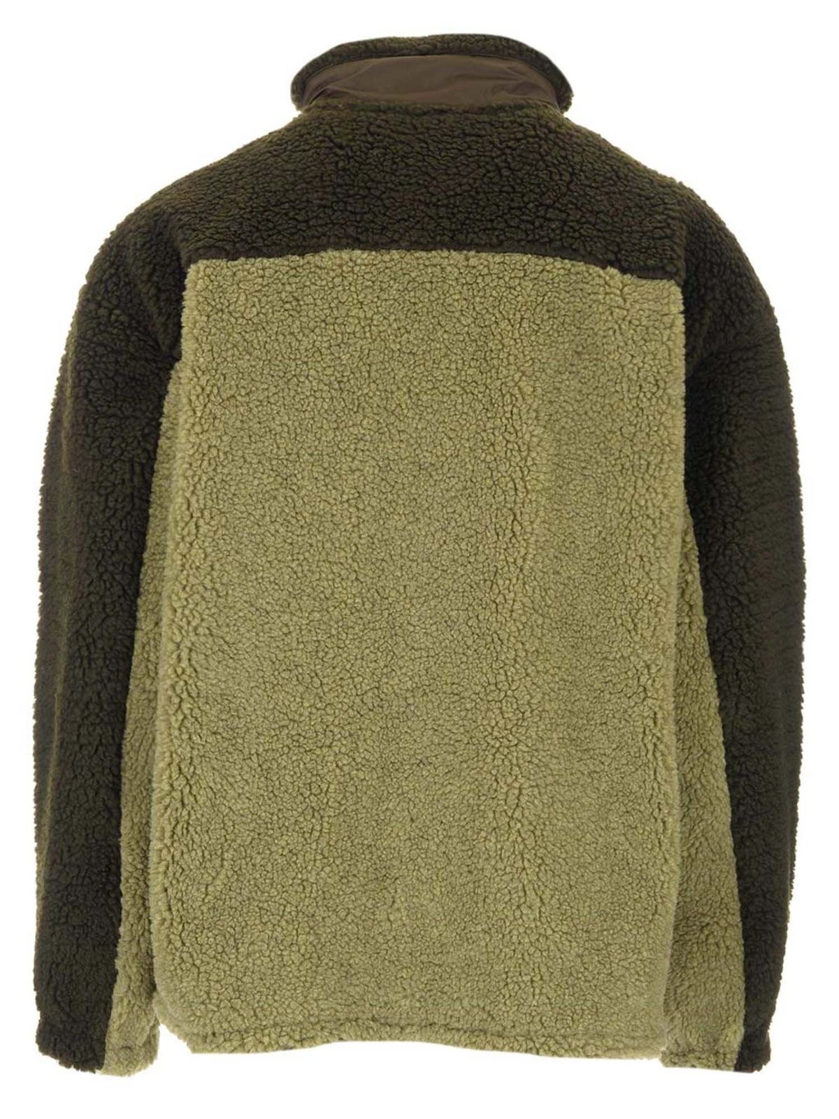 Shop Ambush Hooded Jacket In Army Green