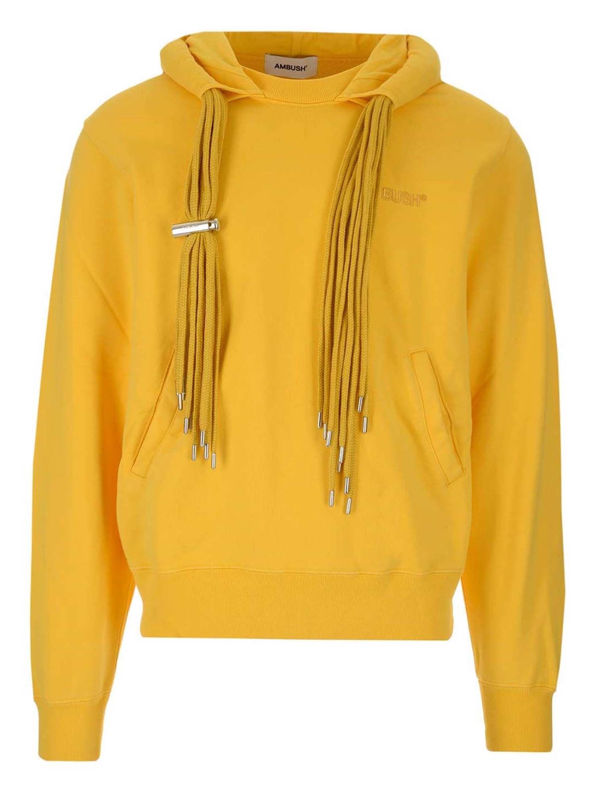 Ambush Yellow hoodie - Yellow - Men | BMBB003F21FLE0011818