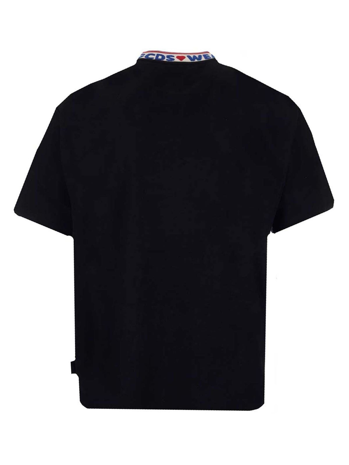 Tシャツ・カットソー GCDS Men T Shirts A2EM2300UW199 Black CC94M130145-02-P01_grande.jpg?