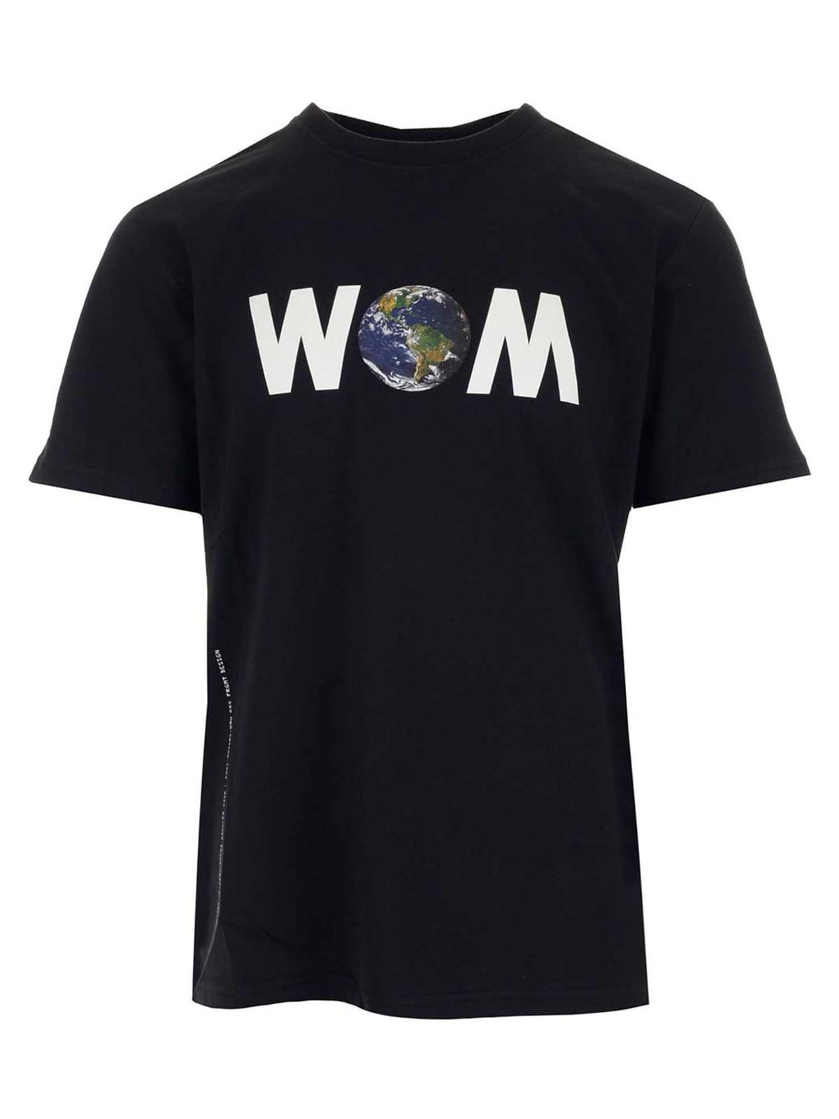 MONCLER FRAGMENT HIROSHI FUJIWARA シャツ Moncler Fragment Hiroshi Fujiwara T-shirt in black|8C000088392B999