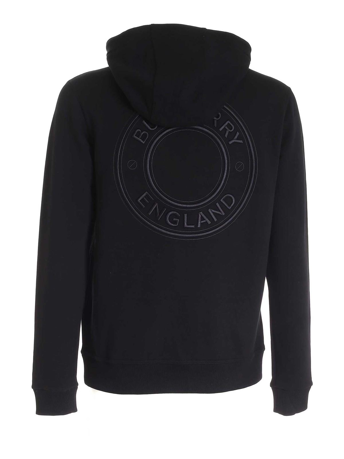 パーカー・フーディ Burberry Black Hoodie Knitwear Burberry - Cotton hoodie black - The Corner