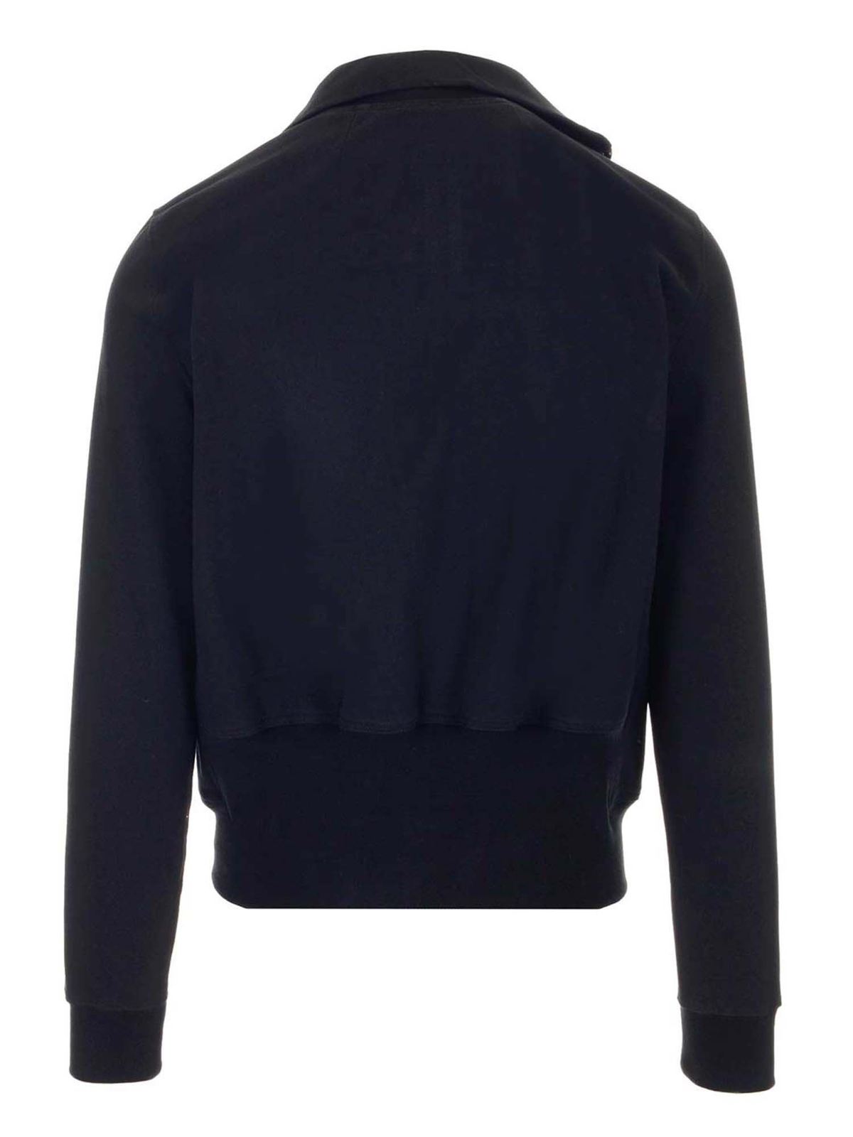 Rick Owens Bauhaus Jogger jacket in black - Black