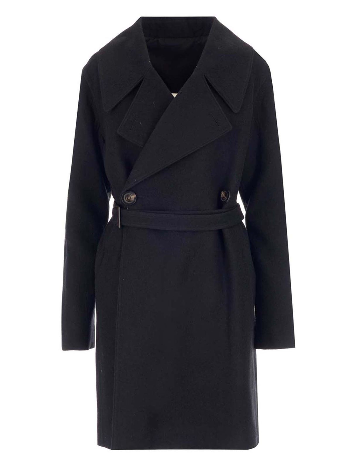 Rick owens trench on sale coat