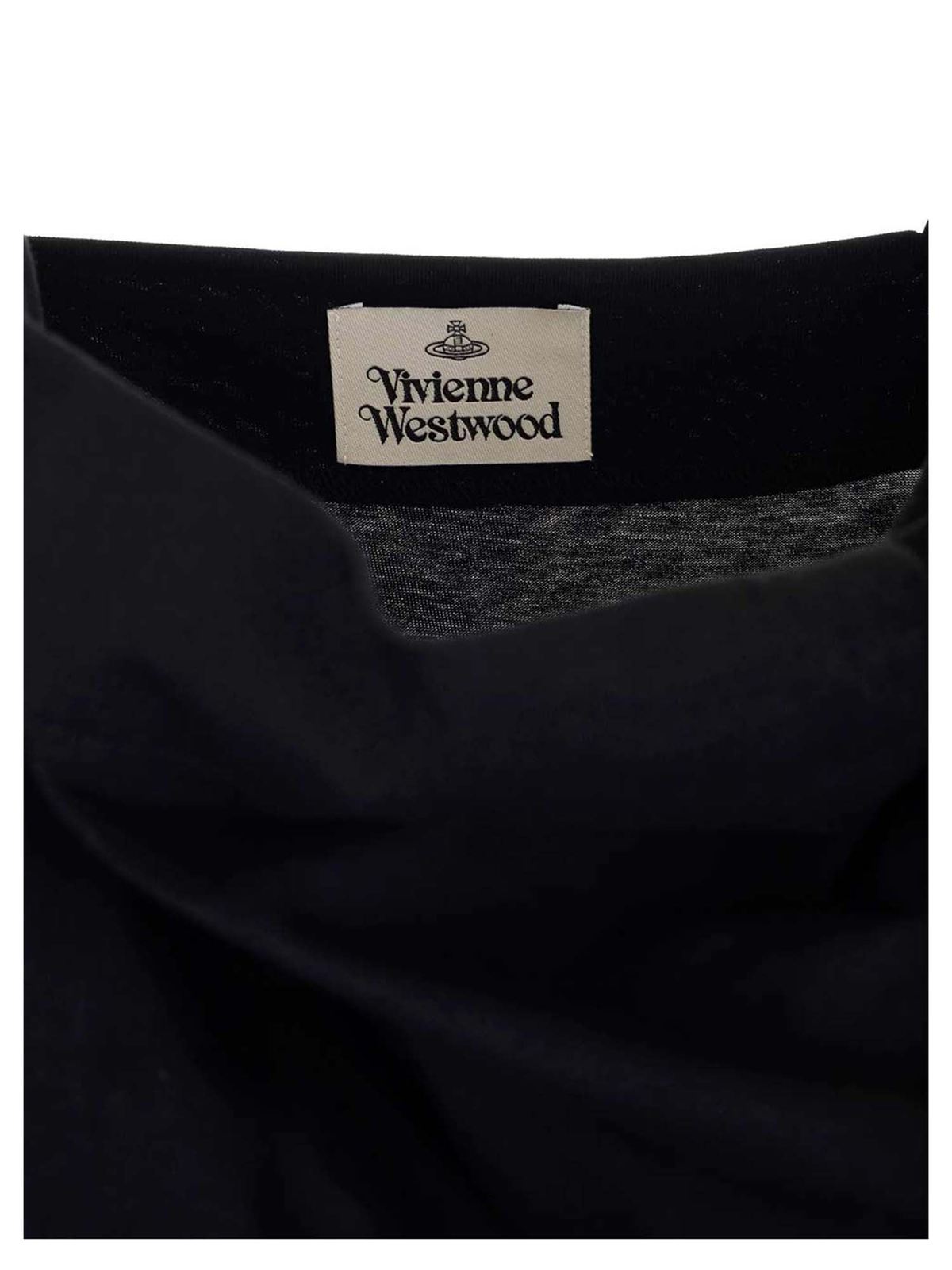 Shop Vivienne Westwood Vestido Midi - Utah In Negro