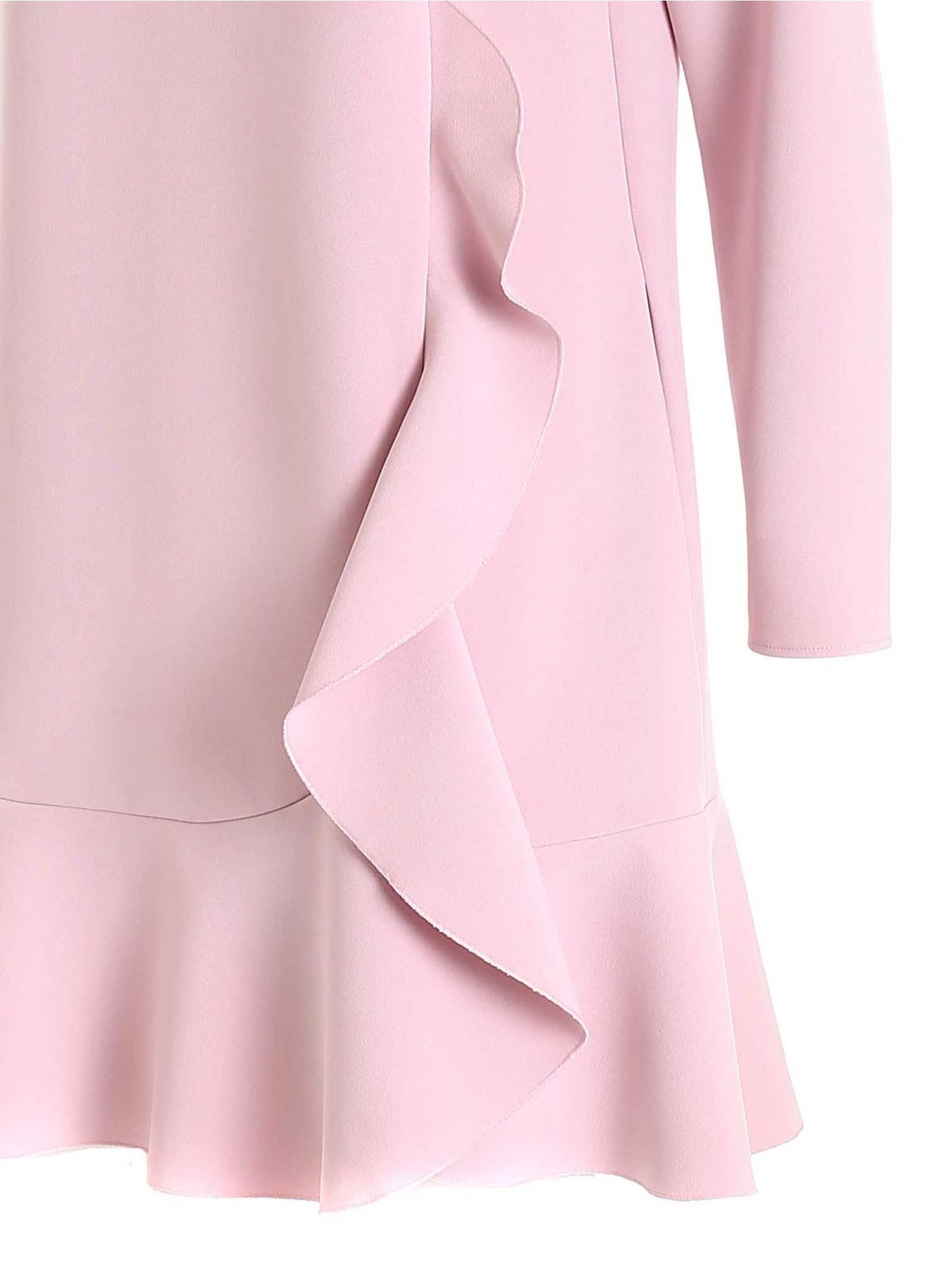 Valentino Red Ruffles dress in pink Pink Women WR3VAAL45LBR13
