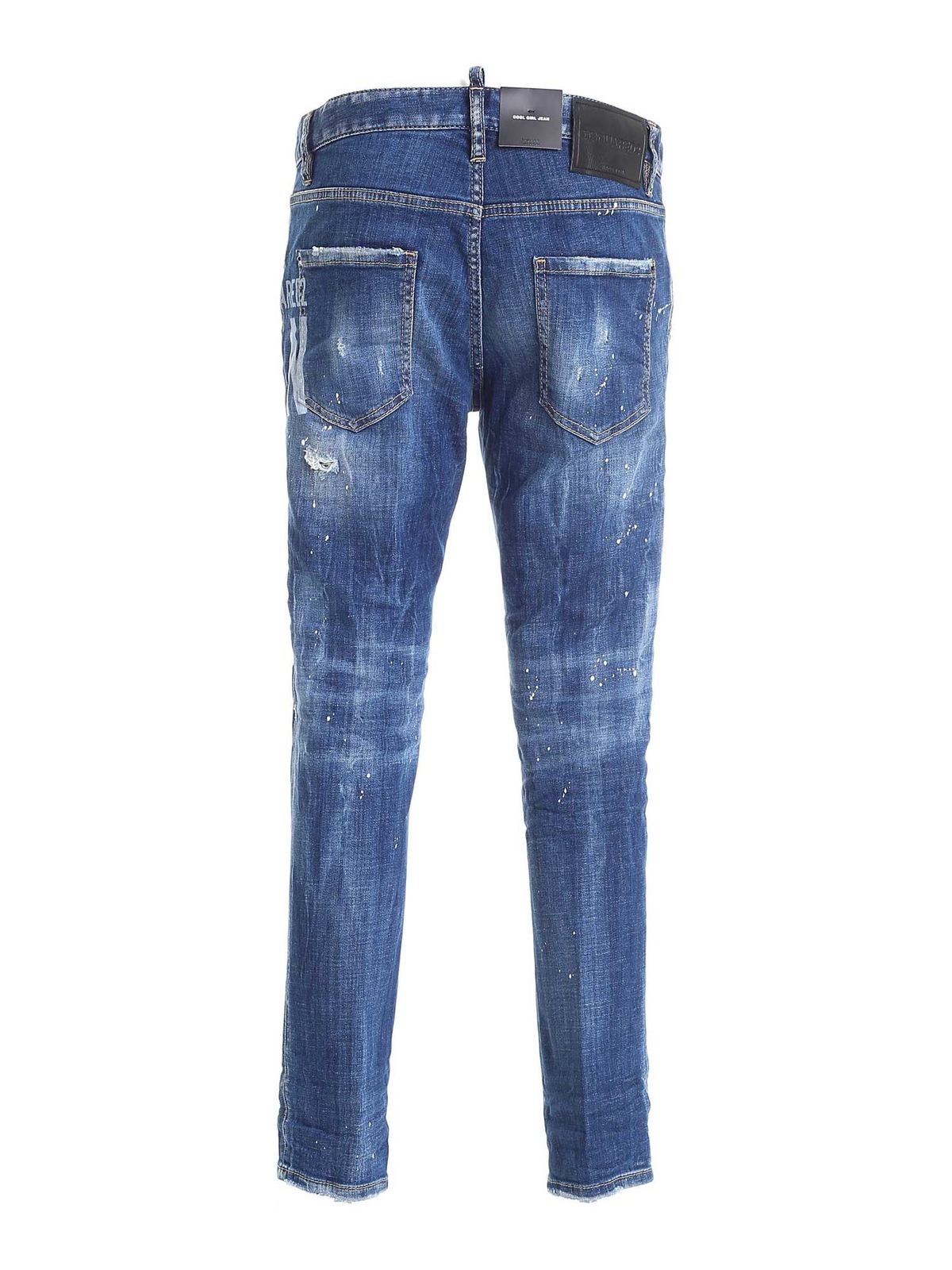 Dsquared2 Cool Girl Icon jeans in blue - Blue