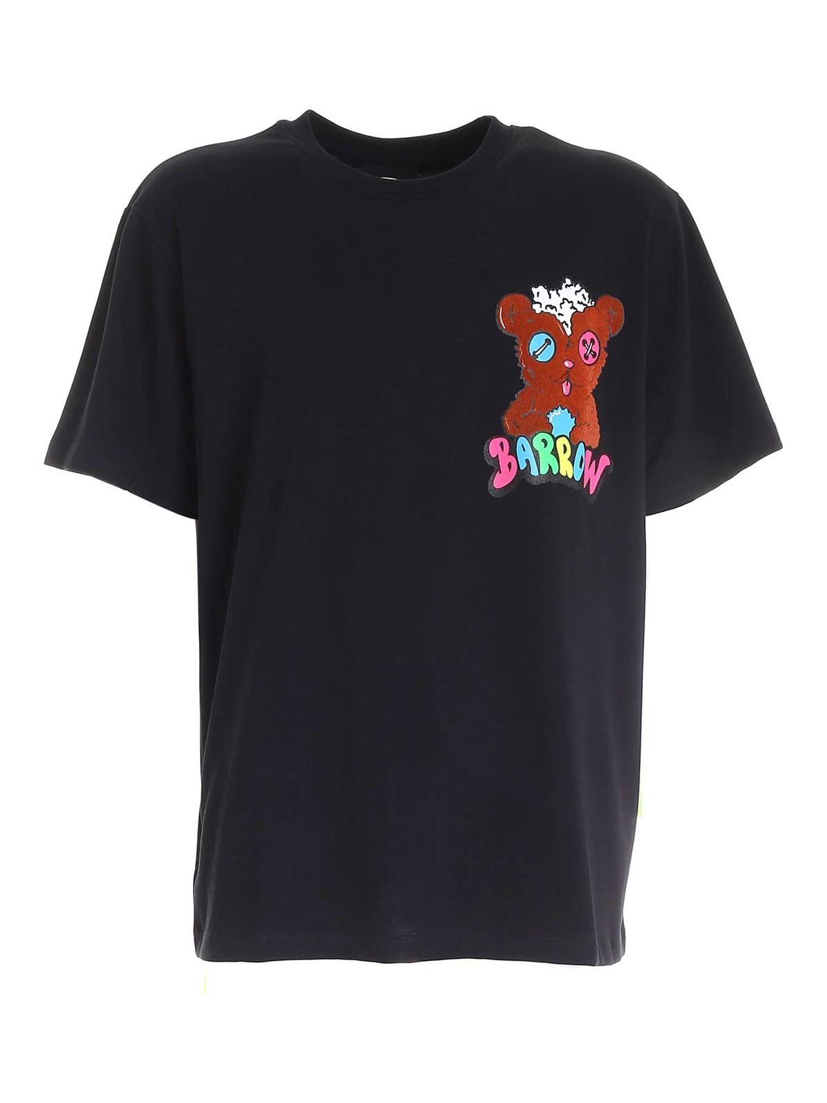 Barrow Printed unisex t-shirt in black - Black - Men | 029928110 Barrow Printed unisex t-shirt in black - Black - Men | 029928110