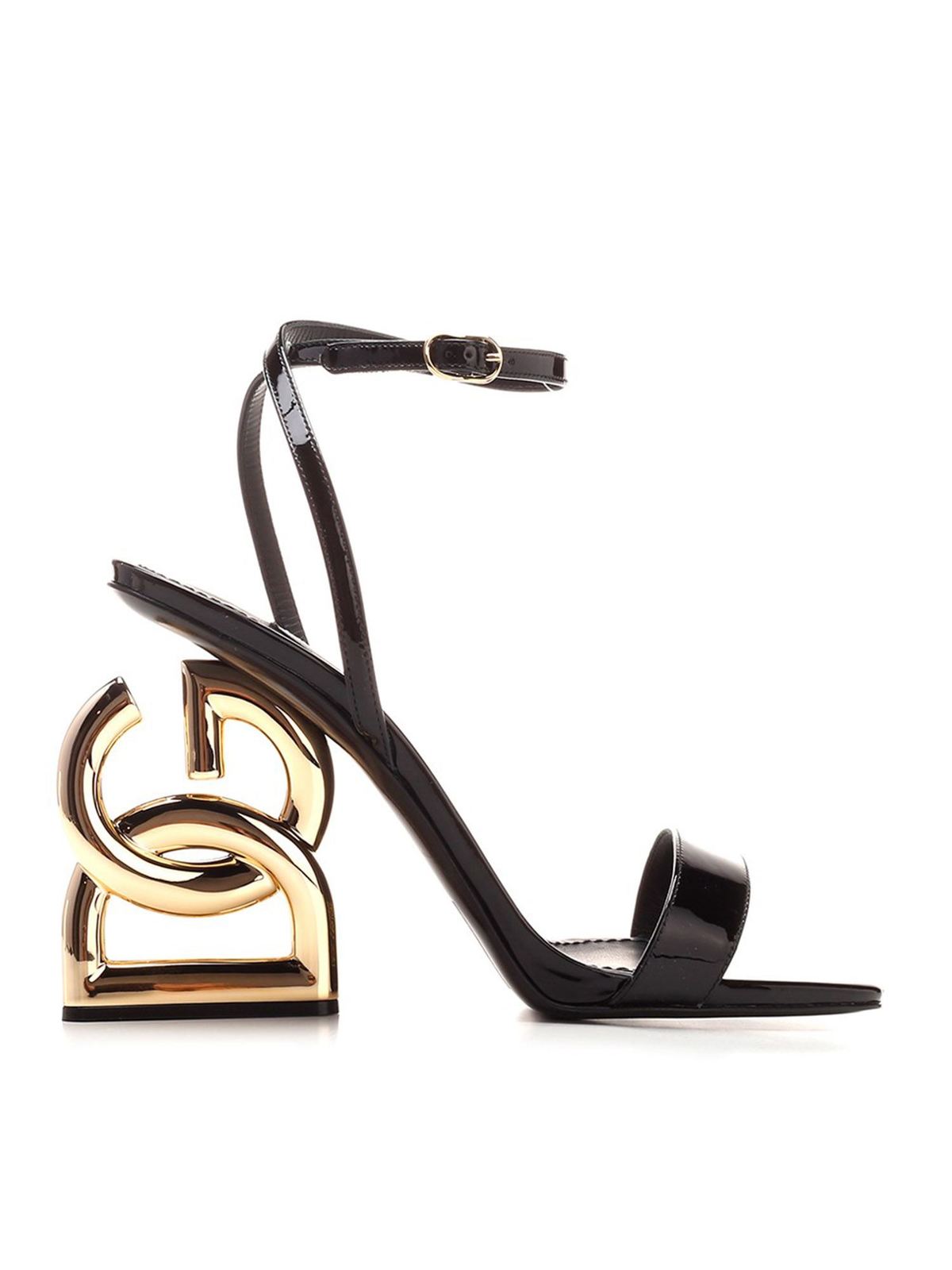 Shop Dolce & Gabbana Keira Sandal In Black In Negro