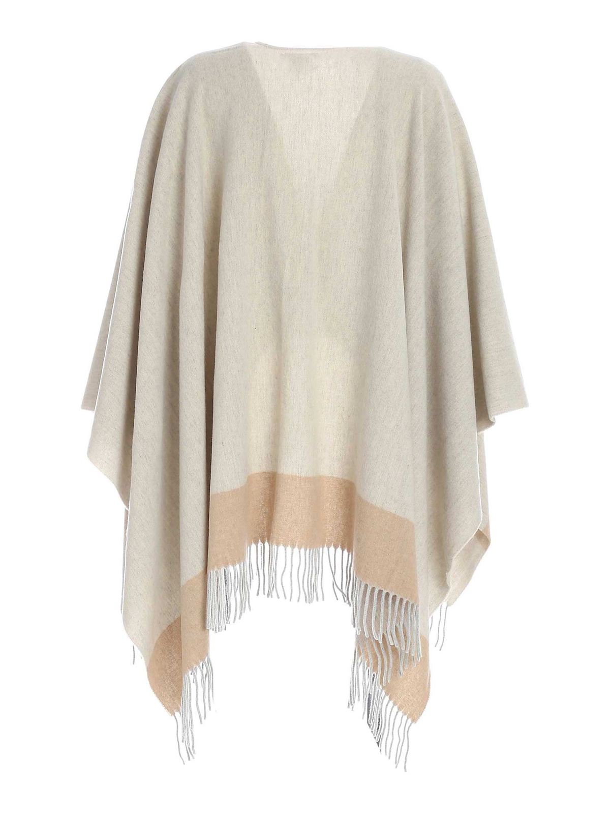Cashmere Fringed Cape