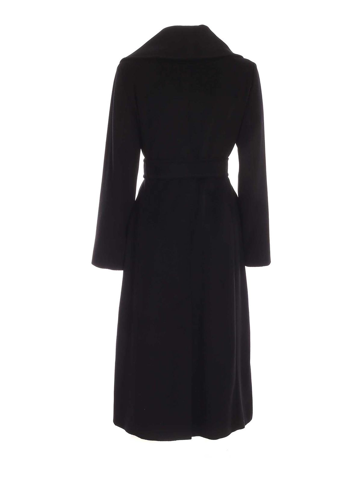 Max Mara Studio ロングコート - 黒|60161419000013 | THEBS