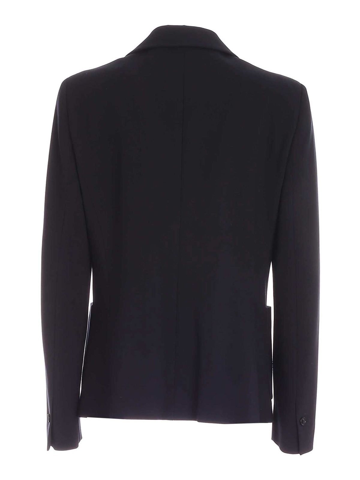 Les Copains Classic jacket in blue - Blue - Women | 0L60200188