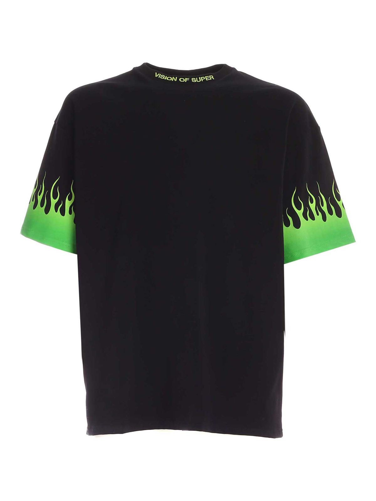 Tシャツ・カットソー VISION OF SUPER FLAMES T-SHIRT 12568326BG_12_f.jpg