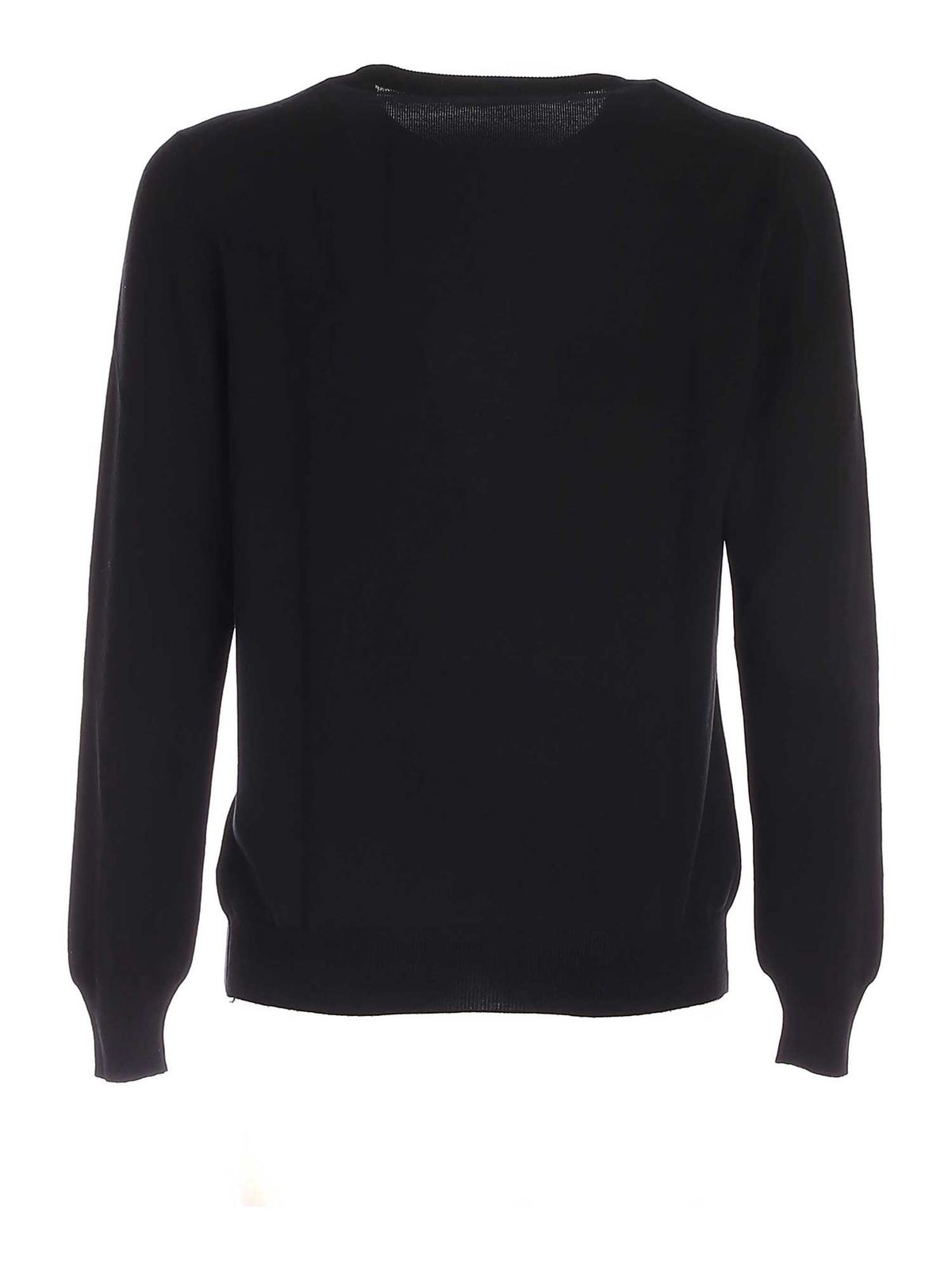 Shop Paolo Fiorillo Crewneck Sweater In Black