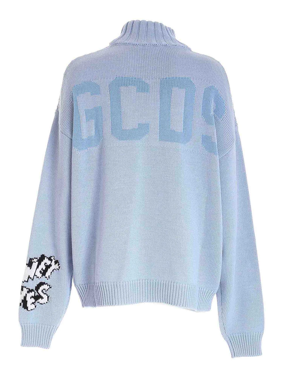 Turtlenecks & Polo necks Gcds - Tweety sweater in light blue ...