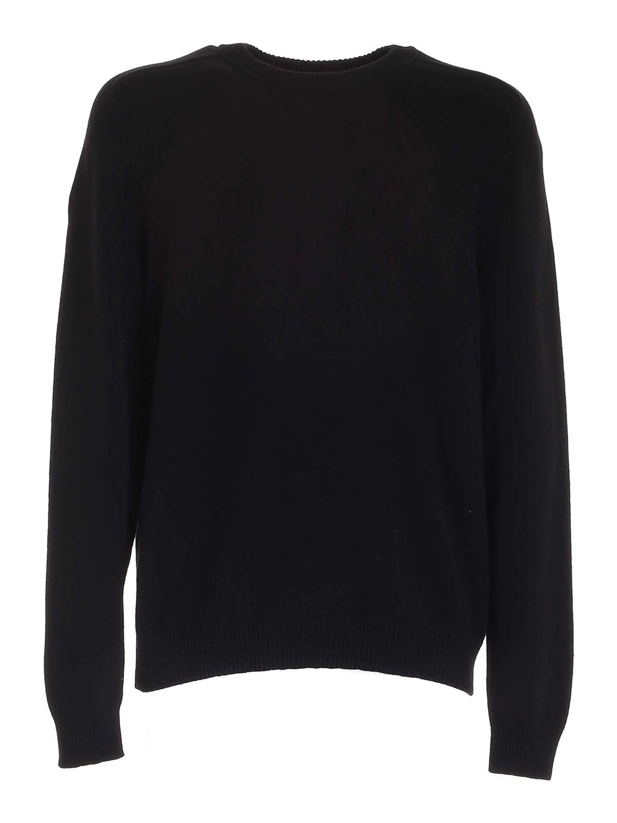 Moschino Lightweight Sweater In Black In Negro